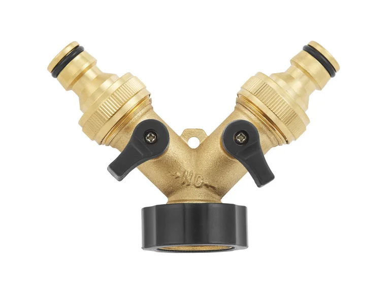 PARKSIDE® Système enfichable en laiton ou distributeur à 2 voies