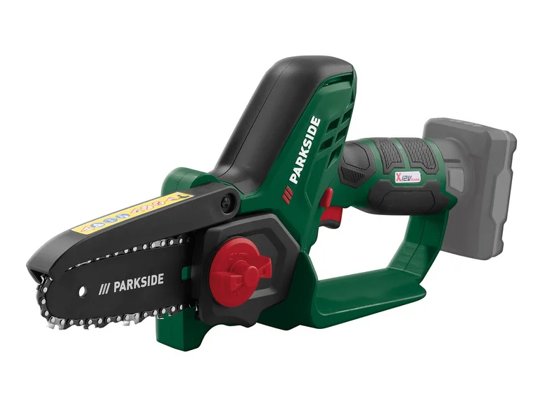 PARKSIDE® Mini-tronçonneuse à bois sans fil PGHSA 12 C3. 12 V