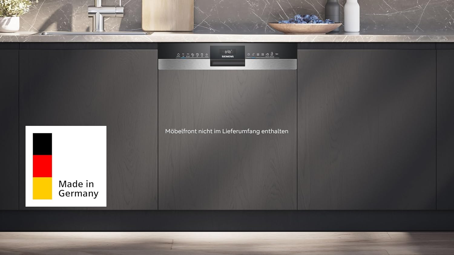 Siemens SN53ES22CE, iQ300, Smarter Geschirrspüler Teilintegriert 60 cm