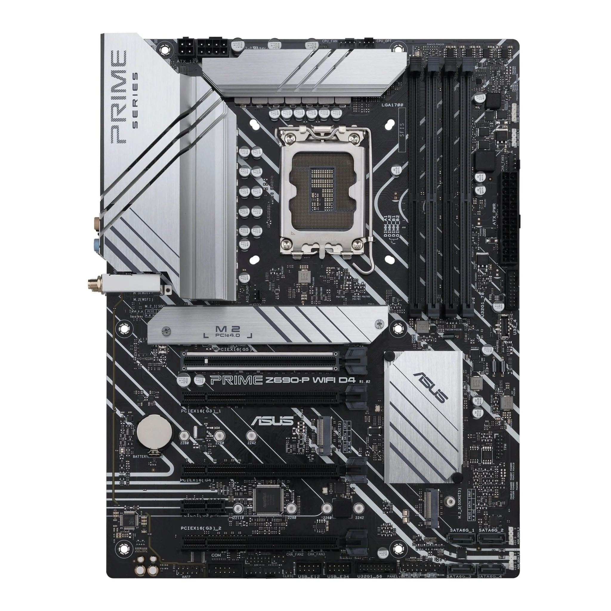 ASUS PRIME Z690-P WIFI D4 (ATX. Z690. LGA 1700. DDR4)
