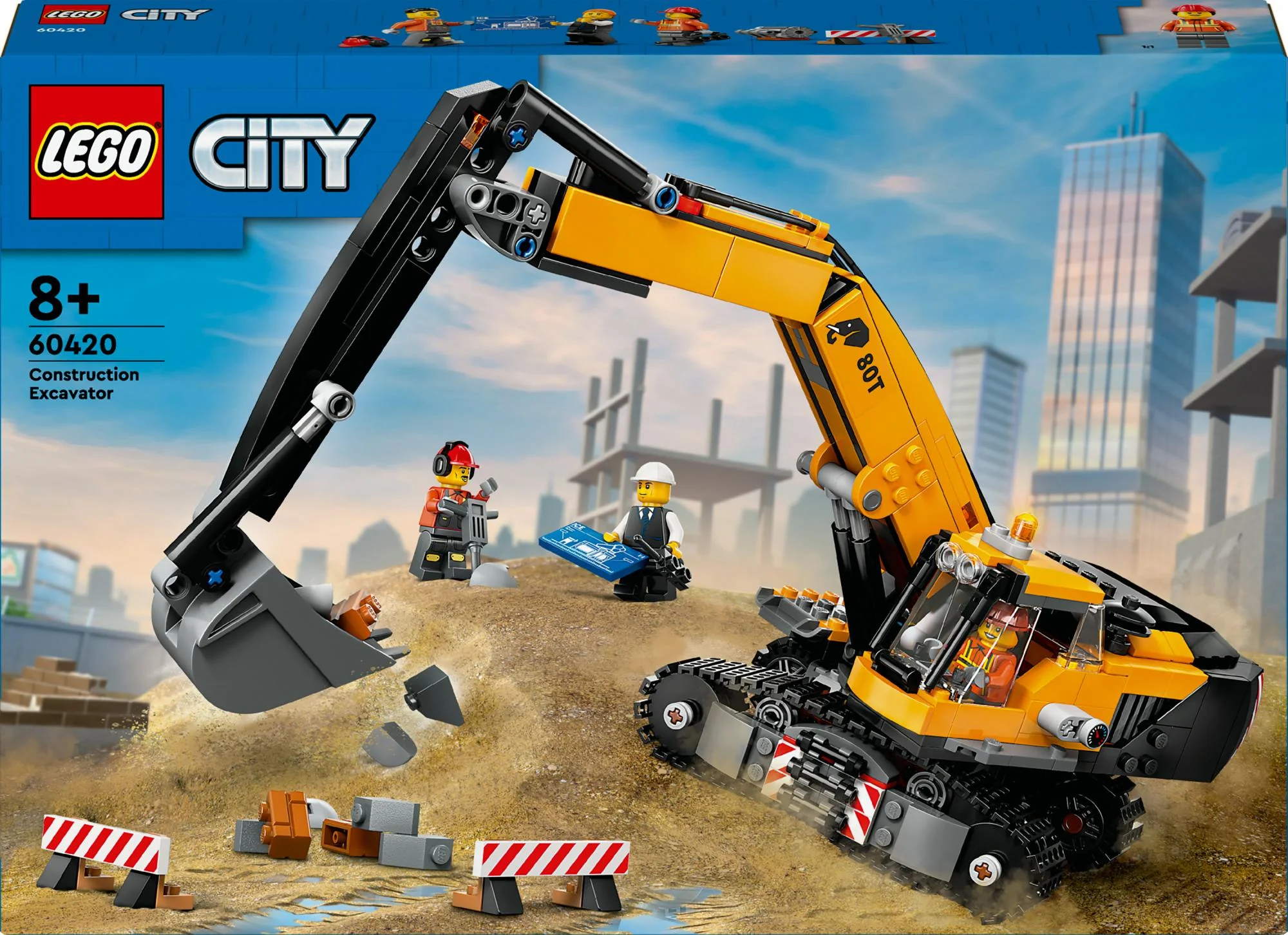 LEGO 60420 City Crawler Excavator