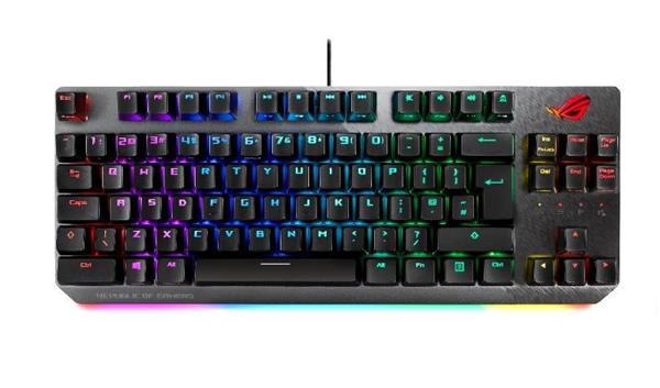 ASUS ROG Strix Scope NX TKL Deluxe Gaming-Tastatur (NX Red Switches)