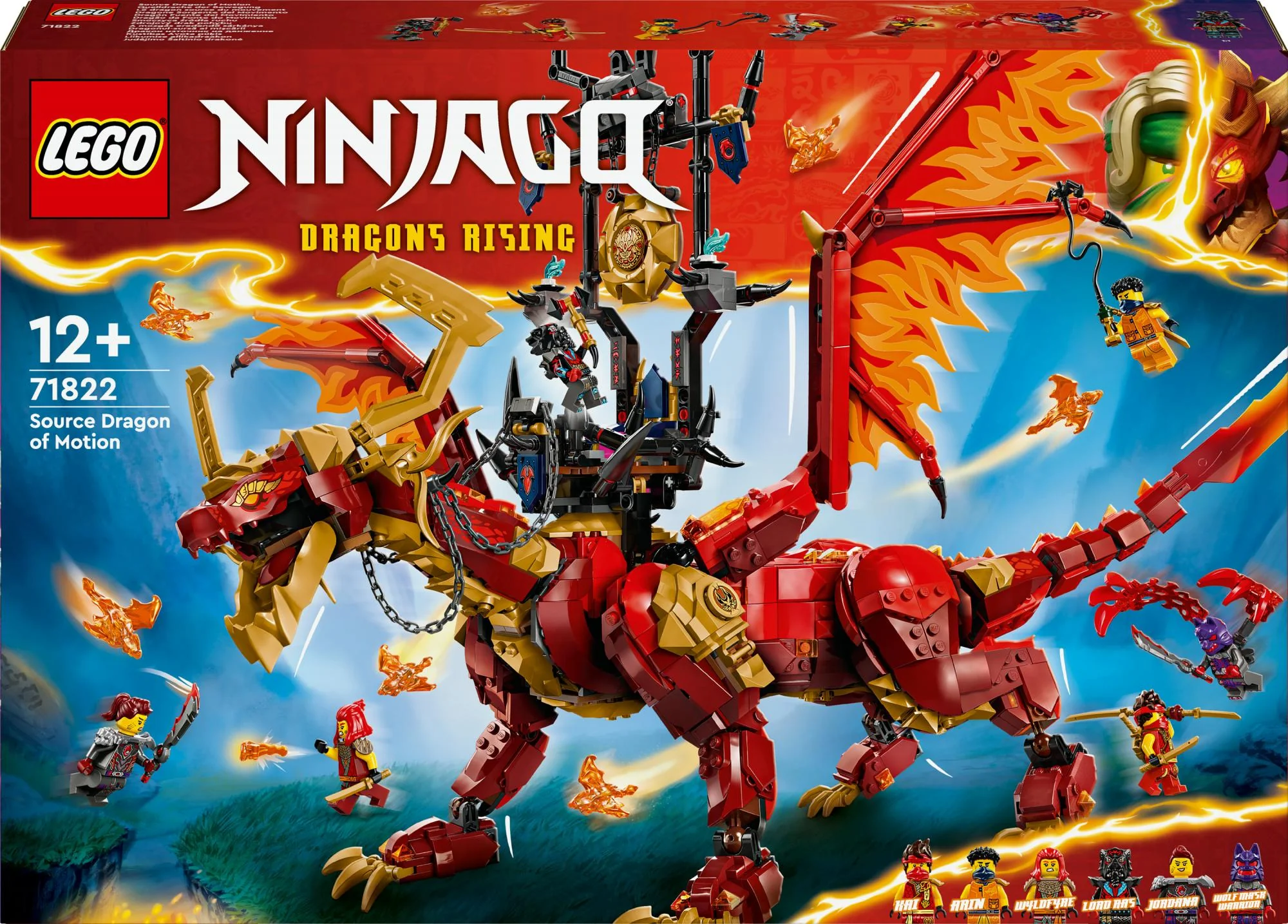 LEGO 71822 Ninjago Source Dragon of Movement