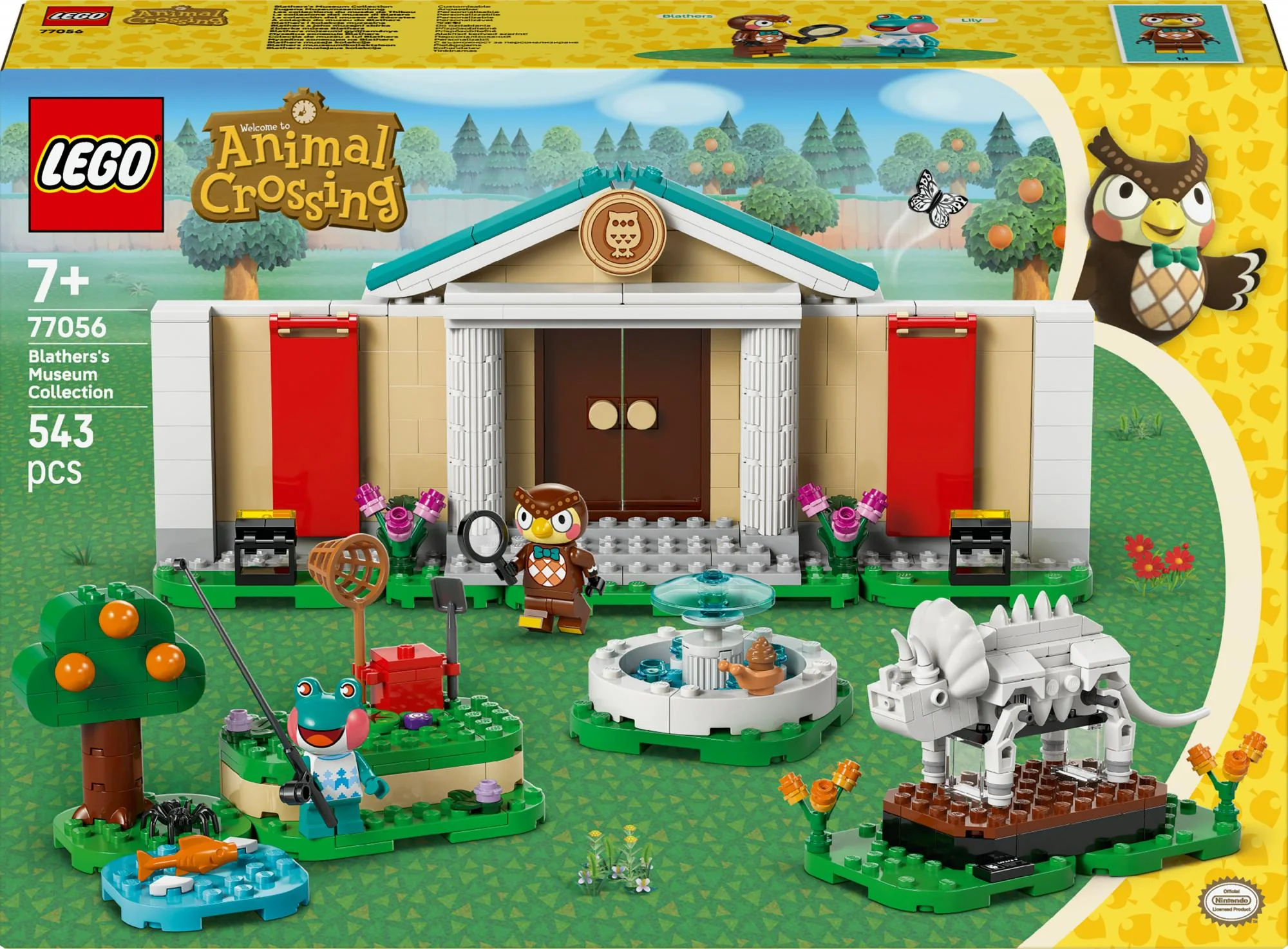 LEGO Animal Crossing – Blathers' Museumsamling