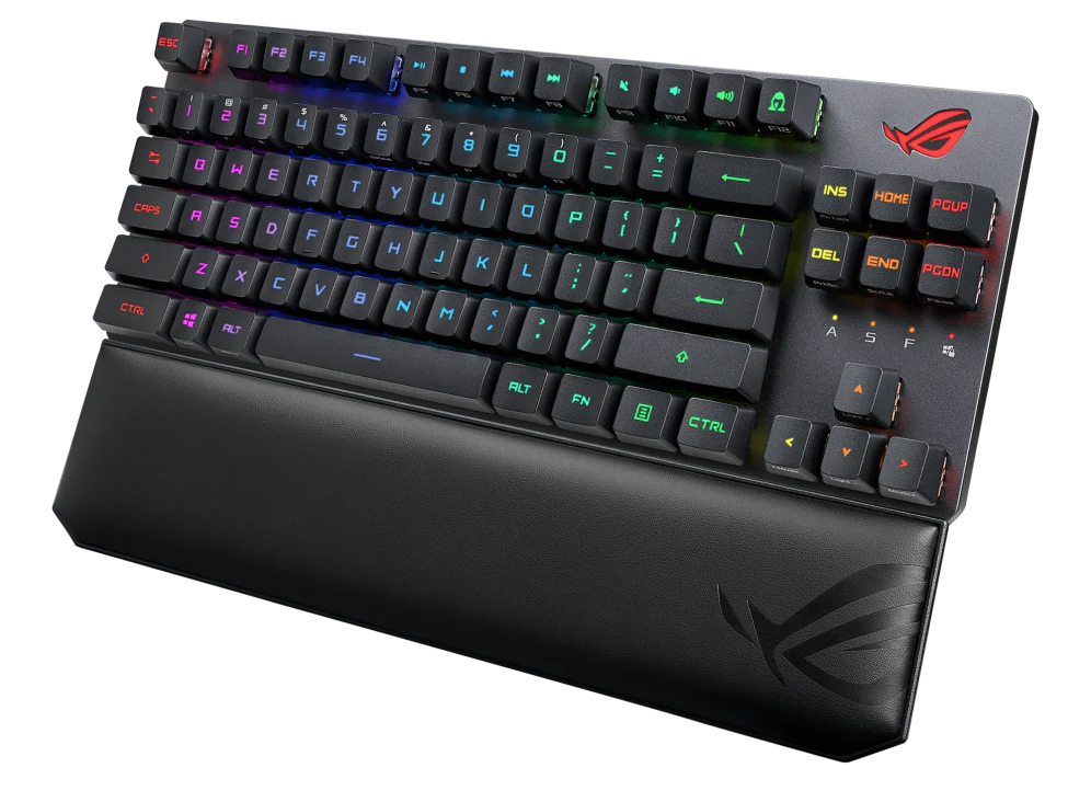 ASUS ROG Strix Scope RX TKL Deluxe kabellose Gaming-Tastatur (RX optische mechanische Schalter)
