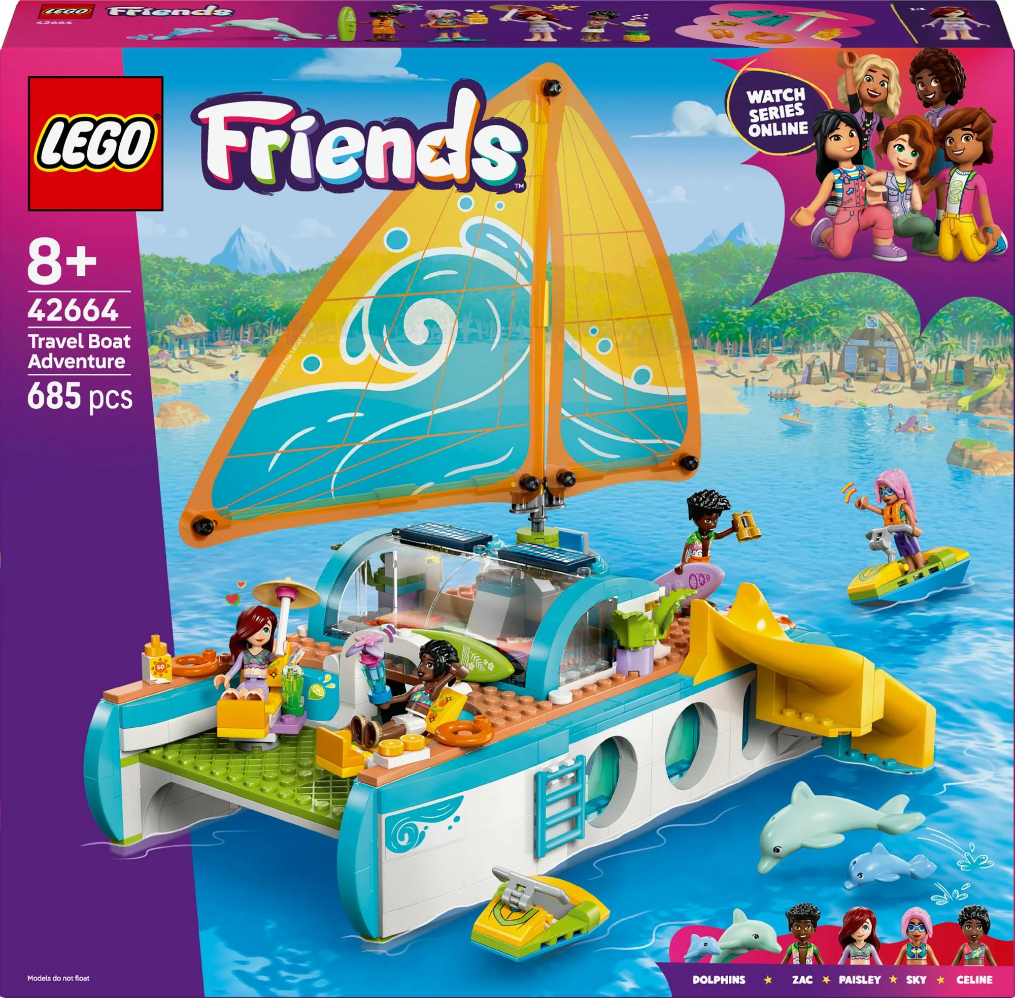 LEGO 42664 Friends Sailing Adventure