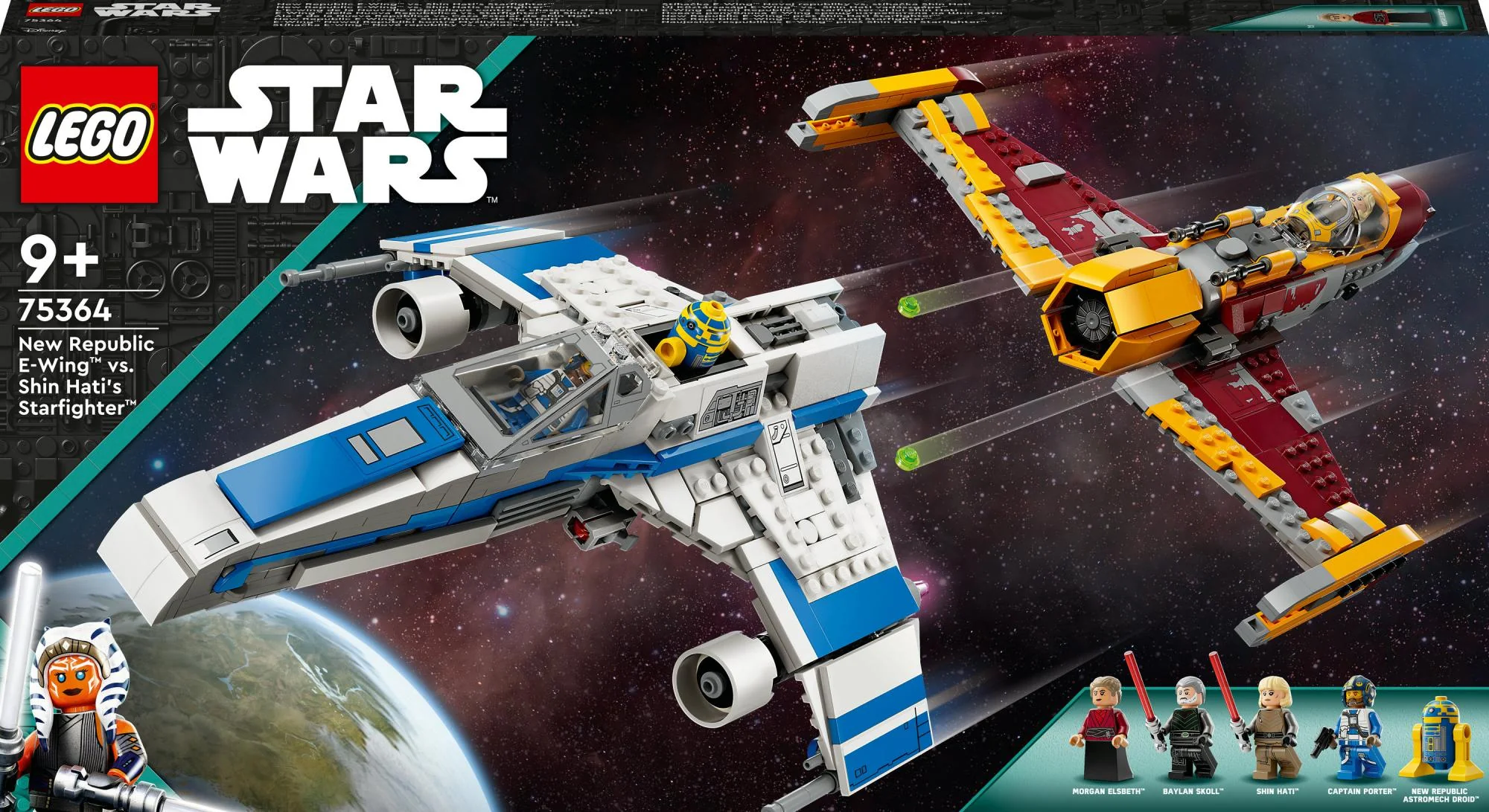 LEGO Star Wars - New Republic E-Wing™ vs. Shin Hati's Starfighter™ (75364)
