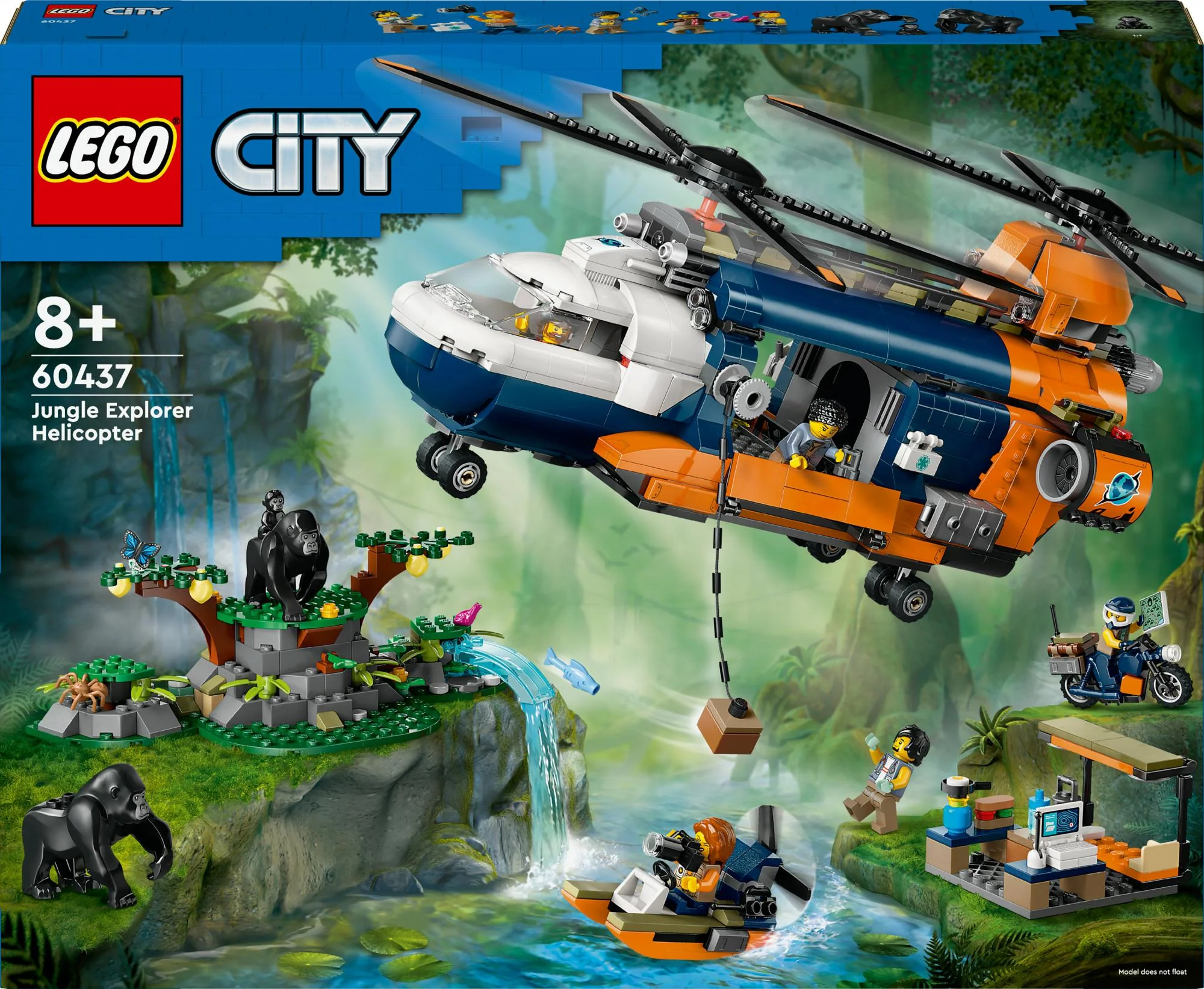 LEGO 60437 City Jungle Explorer Helicopter