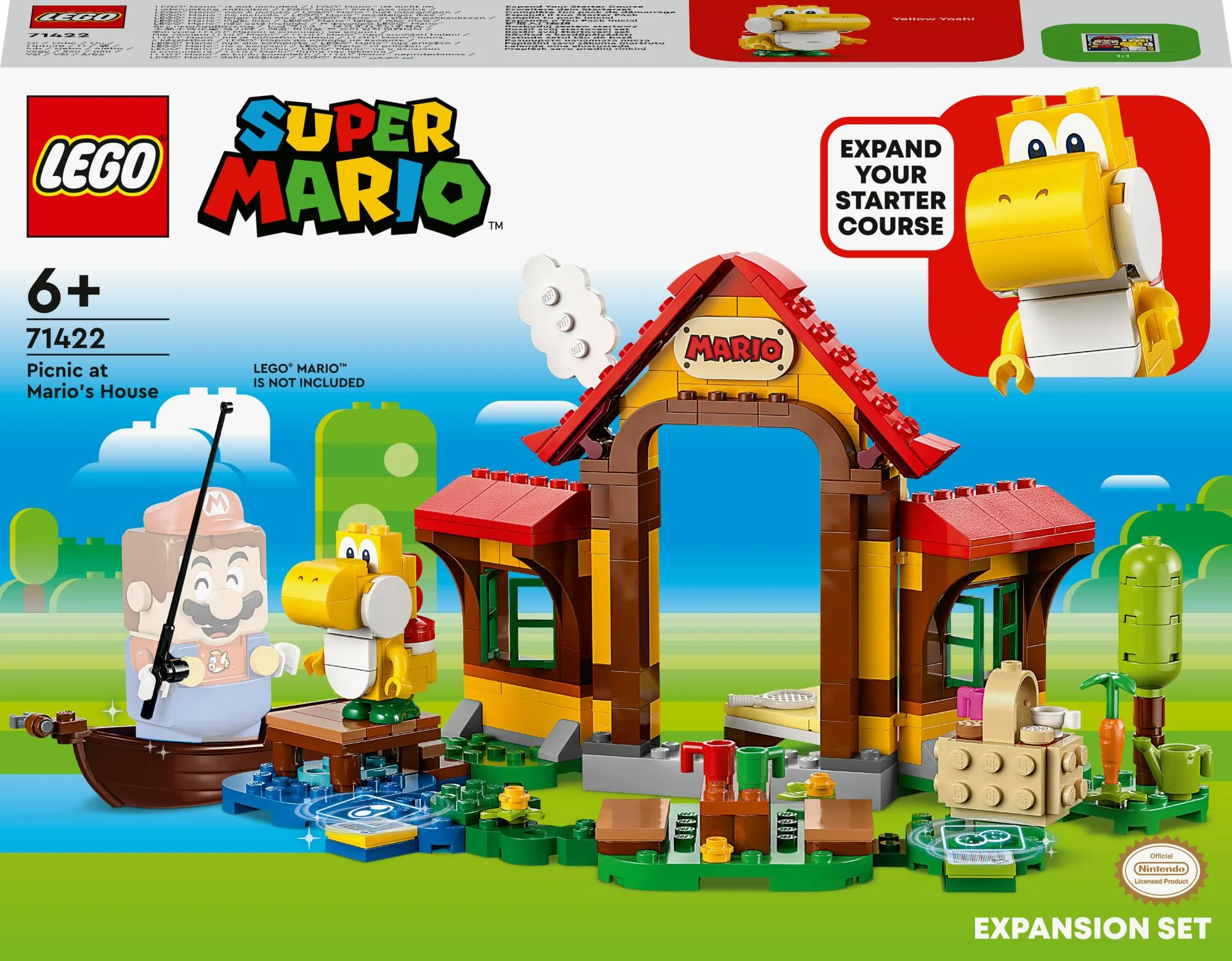LEGO Super Mario - Picnic at Mario's House Expansion Set (71422)