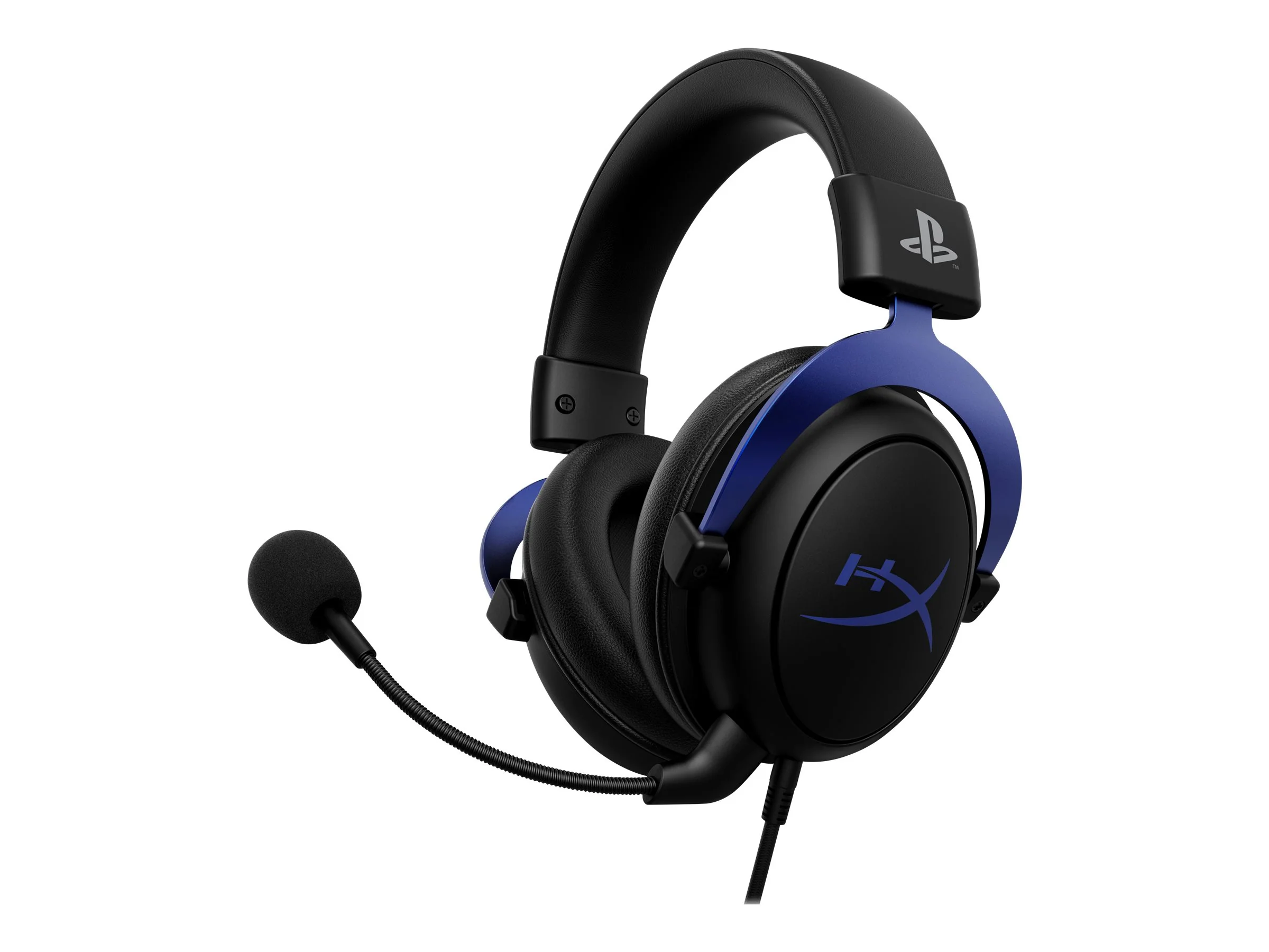 HyperX Cloud  Kabling Headset Sort Blå