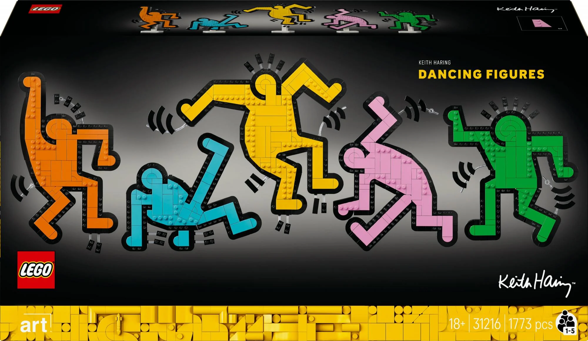 LEGO 31216 Art Keith Haring - Dancing Figures
