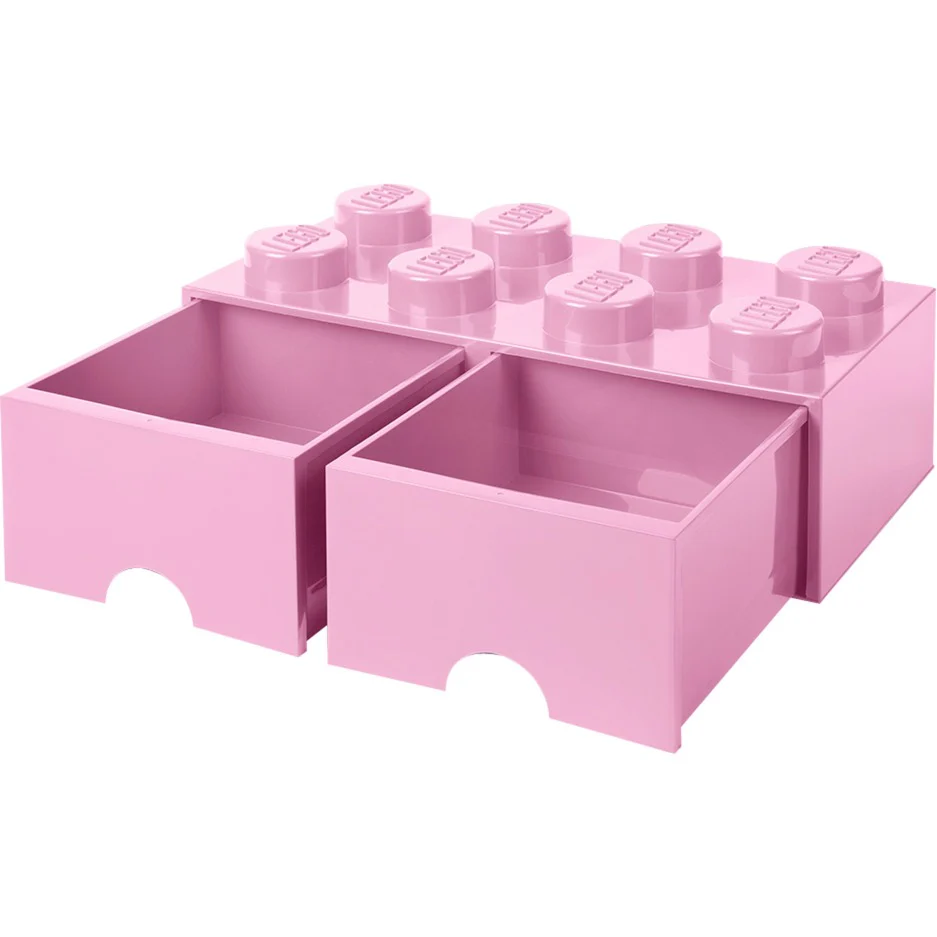 Room Copenhagen LEGO Brick Drawer 8 light pink - RC40061738