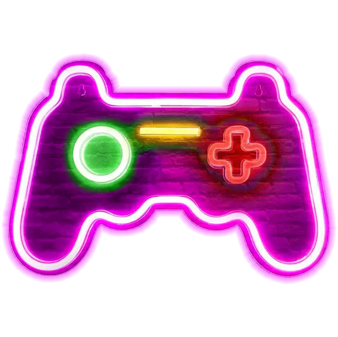 MECHARITE - Controller LED Neon Skilt - Pink