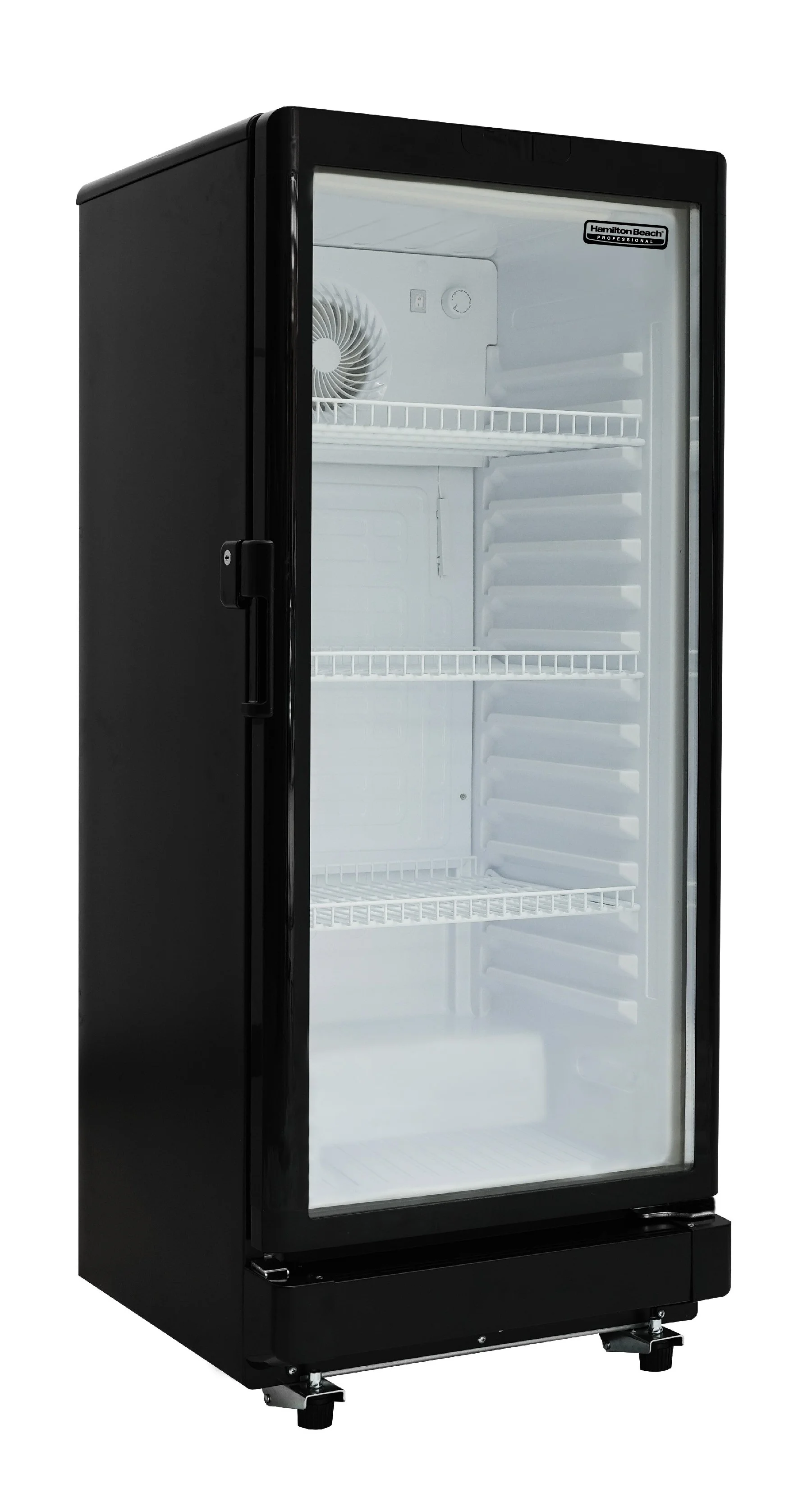 Hamilton Beach, 6.0 CU. FT. Commercial Beverage Glass Door Refrigerator