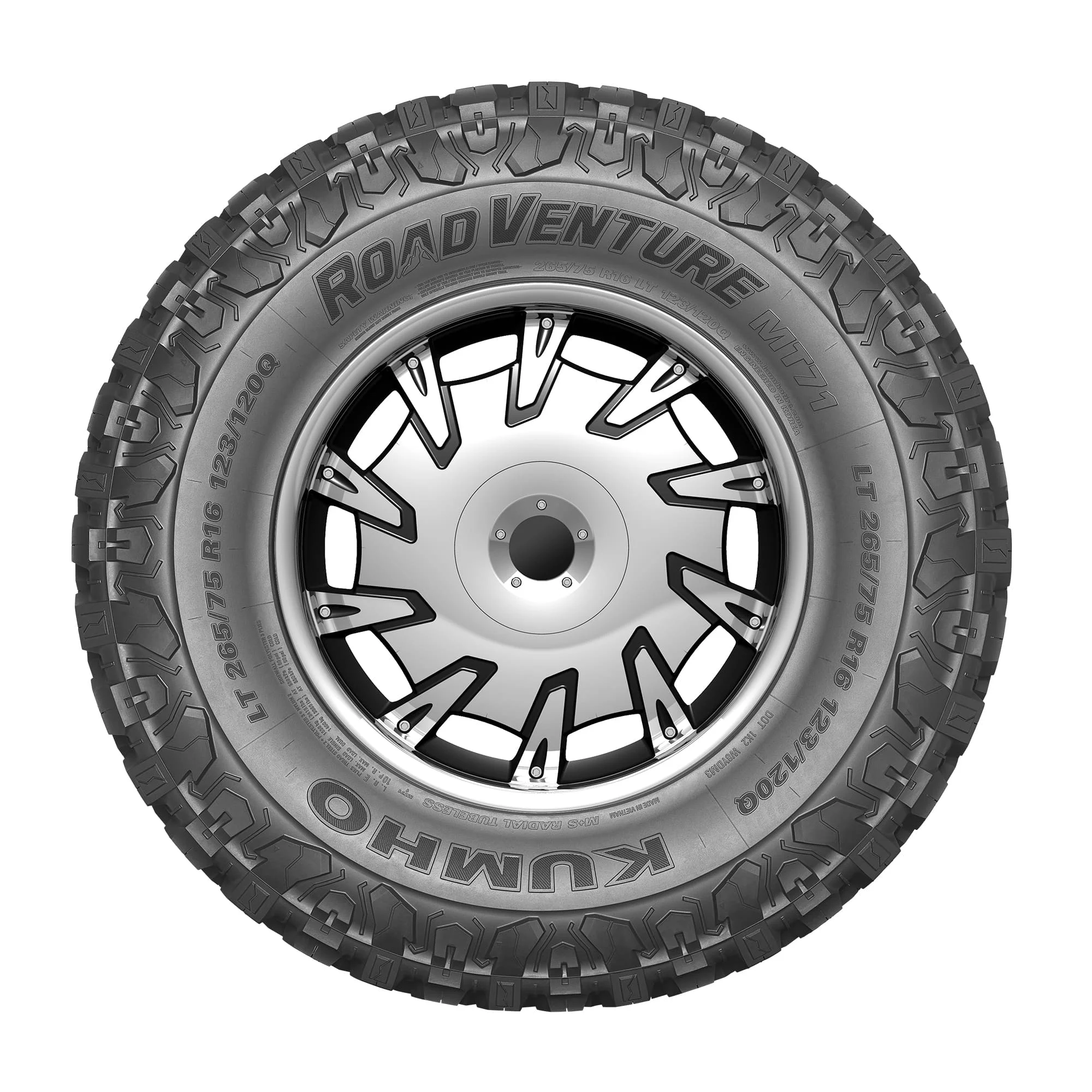 Kumho Road Venture MT71 LT315/75R16 E/10PLY Light Truck Tire