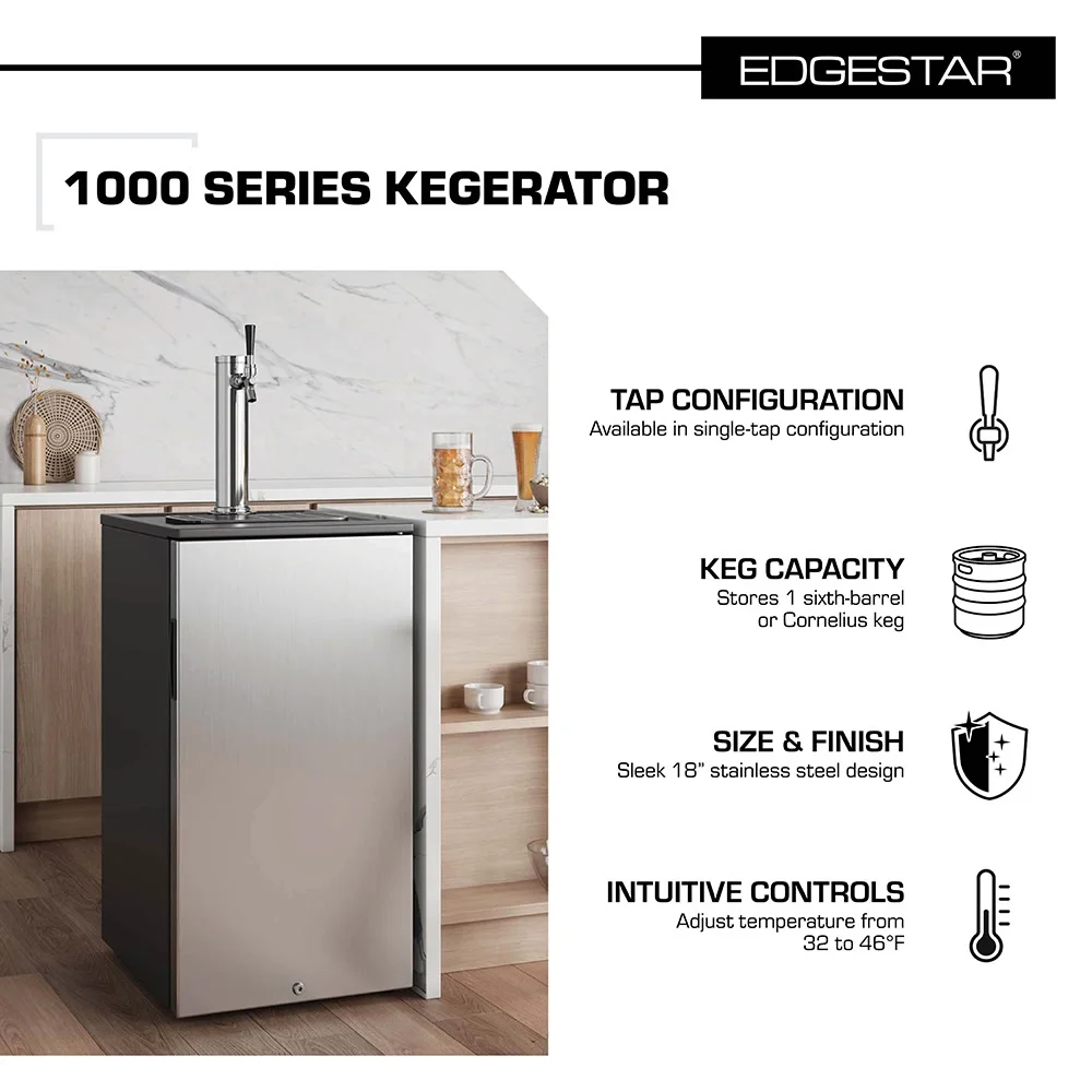 Edgestar Kc1000hmbrew 18