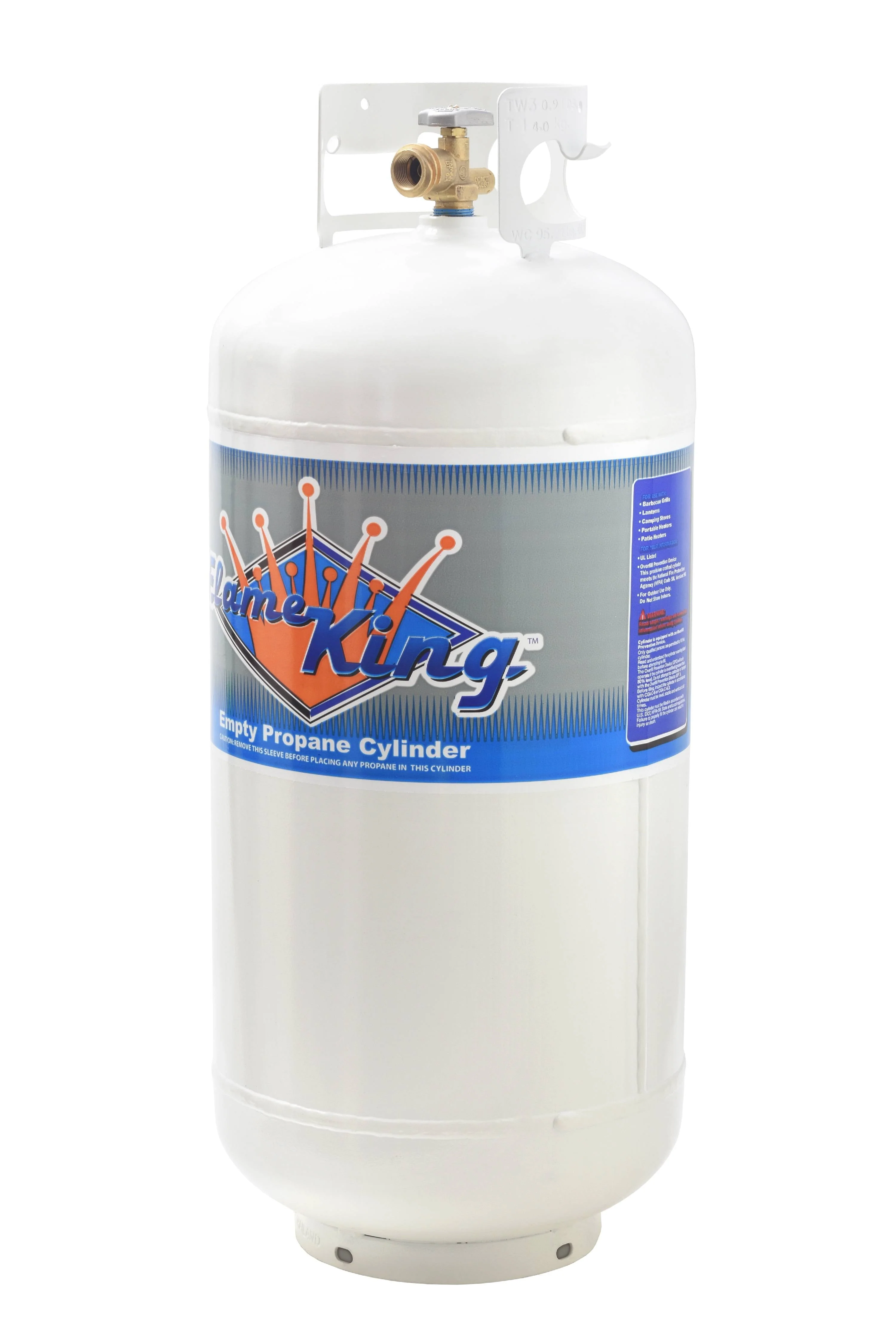 Flame King YSN401 40 lb Propane Cylinder Tank