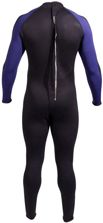 NeoSport Men's 5mm Full Wetsuit Premium Neoprene Black/Blue